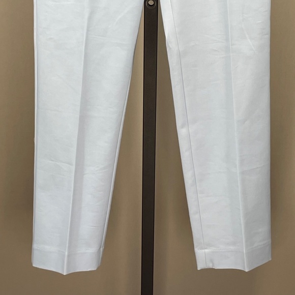 NEW Talbots Pants Womens 4 petite blue Newport straight leg trouser classic - Picture 3 of 10